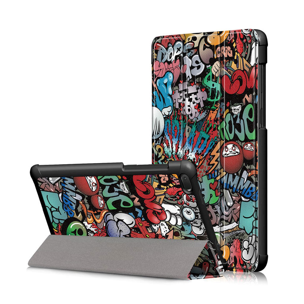Lenovo Tab E7 Patroon Leer flip Hoesje - Cartoon