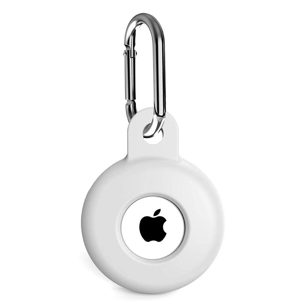 AirTags A001 siliconenn hoesje - Lichtgrijs