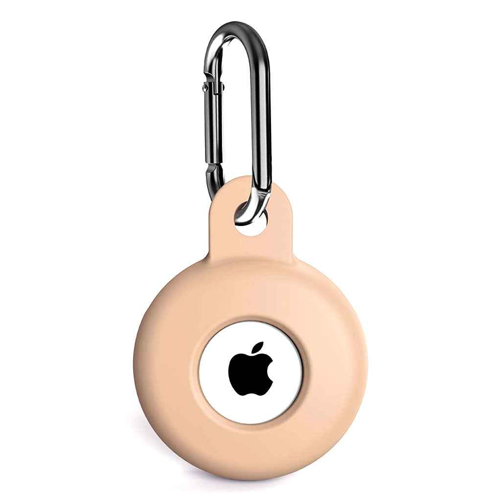 AirTags A001 siliconenn hoesje - Mat Roze