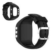 Polar A300 siliconenn armband - Zwart