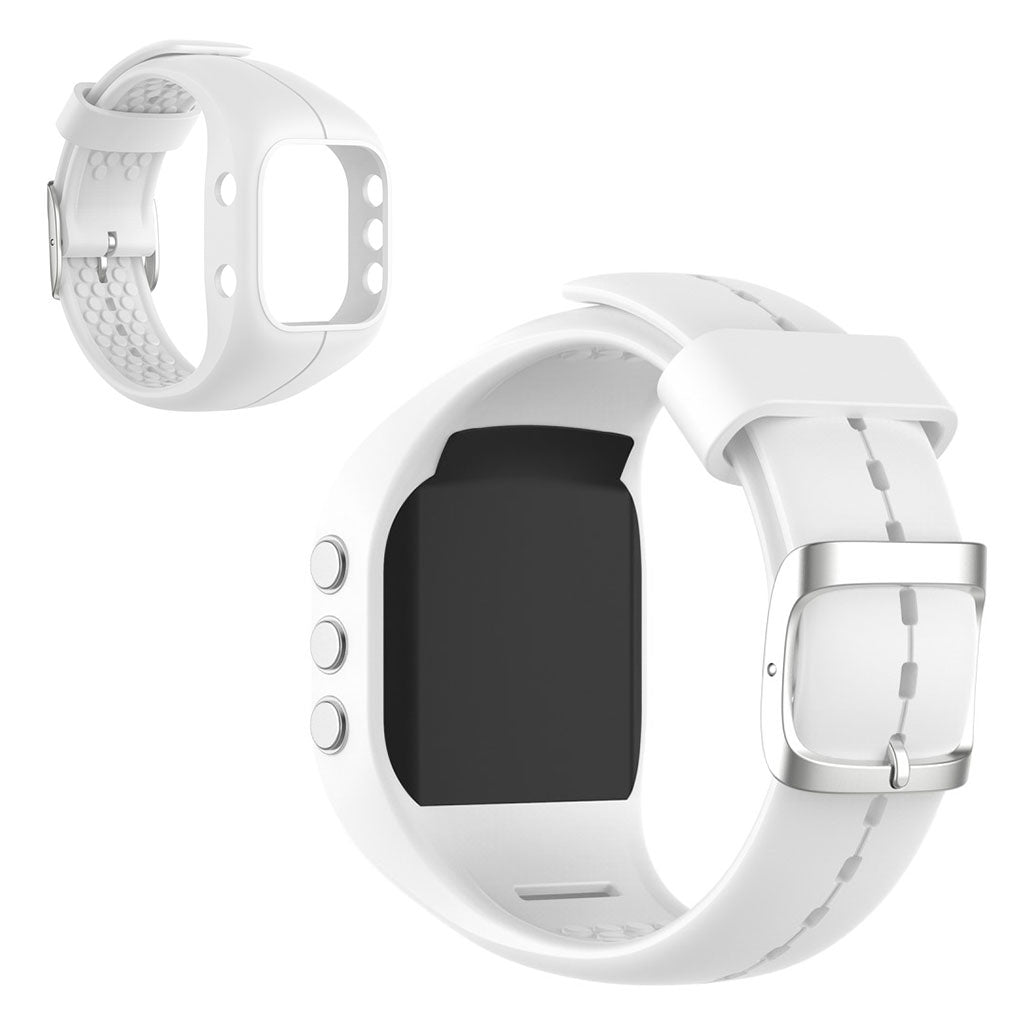 Polar A300 siliconenn armband - Wit