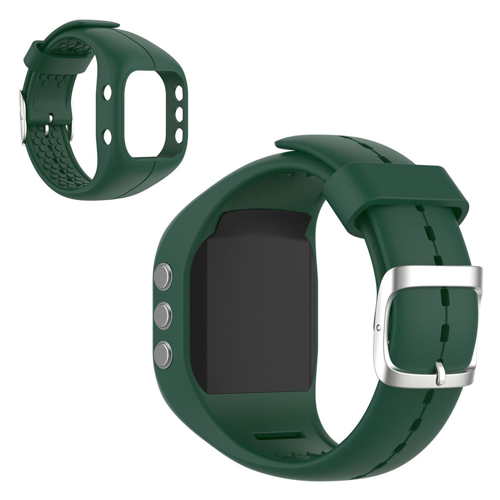 Polar A300 siliconenn armband - Donkergroen