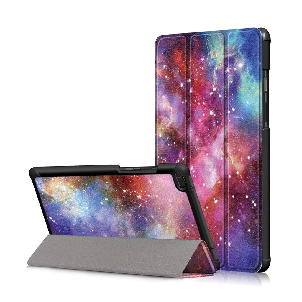 Lenovo Tab E8 Patroon Leer flip Hoesje - Galaxy