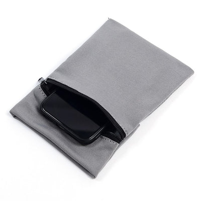 Pochette élastique pour brassard Universal cool - Gris