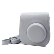Fujifolie Instax Mini 9 / 8 leren etui - Grijs