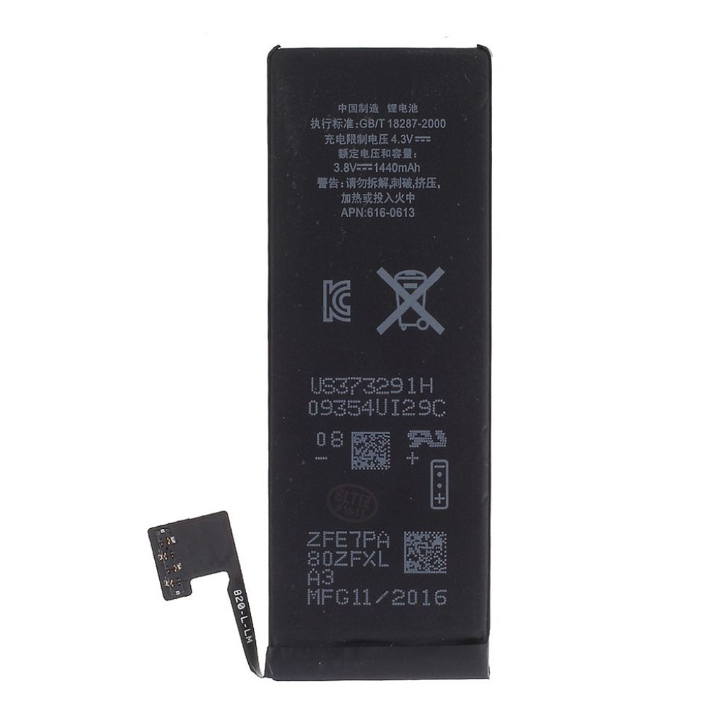 iPhone SE / 5 / 5S 3.8V 1440mAh Li-ion batterij vervanging