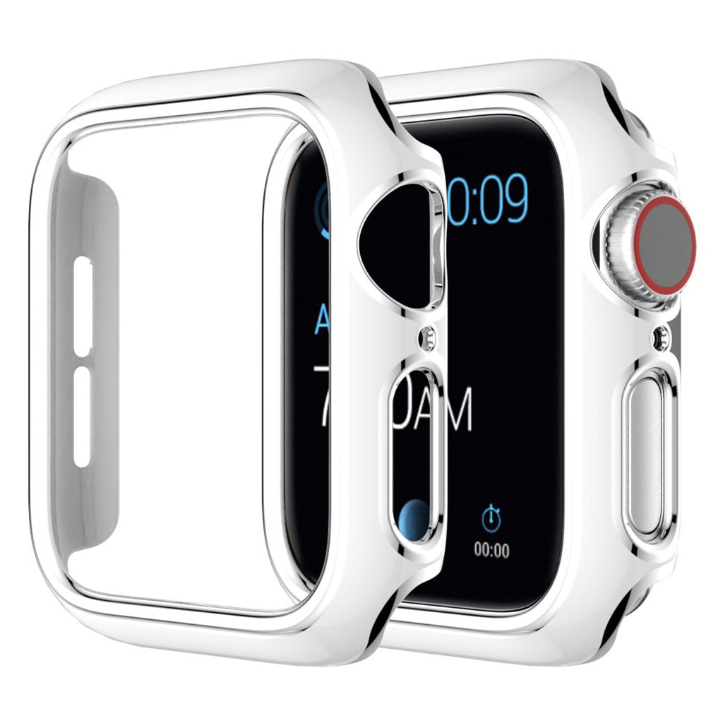 Apple Watch Series 6 / 5 44mm kleuraccessoires - Wit / Zilver