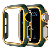 Apple Watch Series 6 / 5 44mm kleuraccessoires - Groen / Roségoud