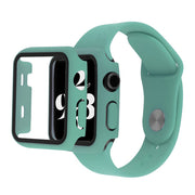 Apple Watch Series 6 / 5 40mm housse en verre trempé + bracelet - Vert