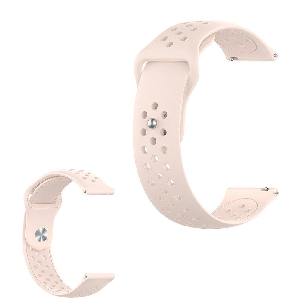 Bracelet de montre Samsung Gear S3 à trous élégants - Rose Clair