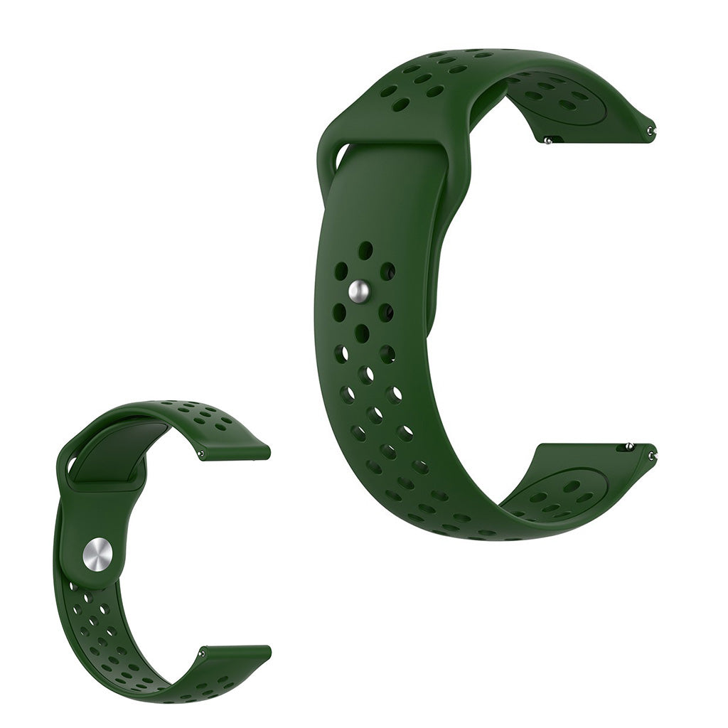 Bracelet de montre Samsung Gear S3 à trous élégants - Vert