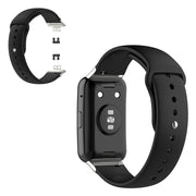 Huawei Watch Fit eenvoudig siliconenn armband - Zwart