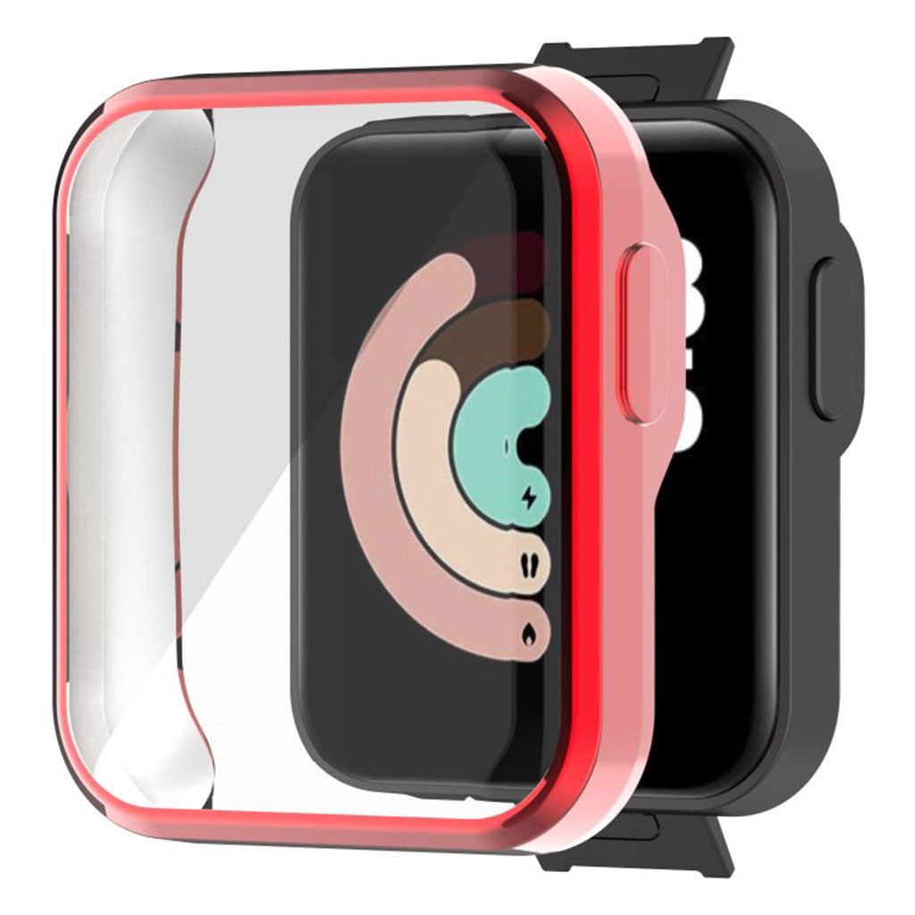 Xiaomi Mi Watch Lite / Redmi Watch glanzend hoesje - Rood