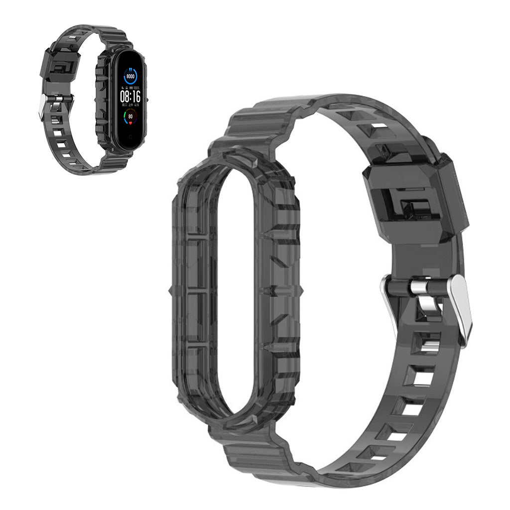 Xiaomi Mi Smart Band 6 bracelet-montre translucide - Noir