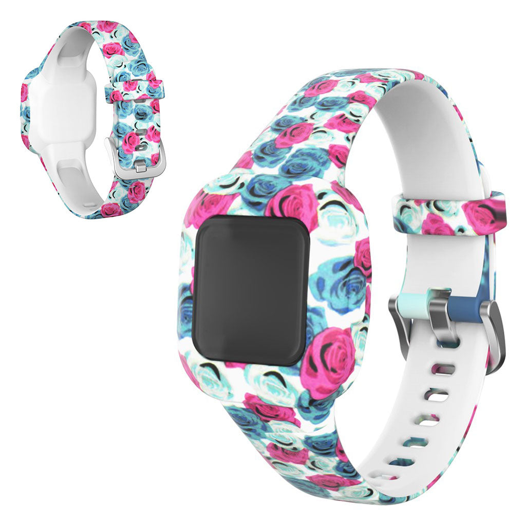 Garmin Vivofit Jr 3 bracelet en silicone à motifs - Fleur
