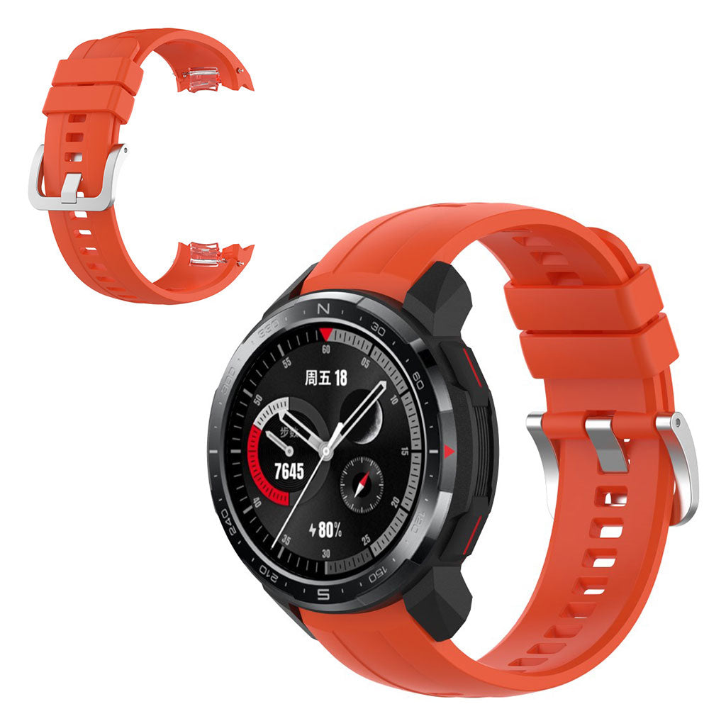 Honor Watch GS Pro siliconenn horlogeband - Oranje