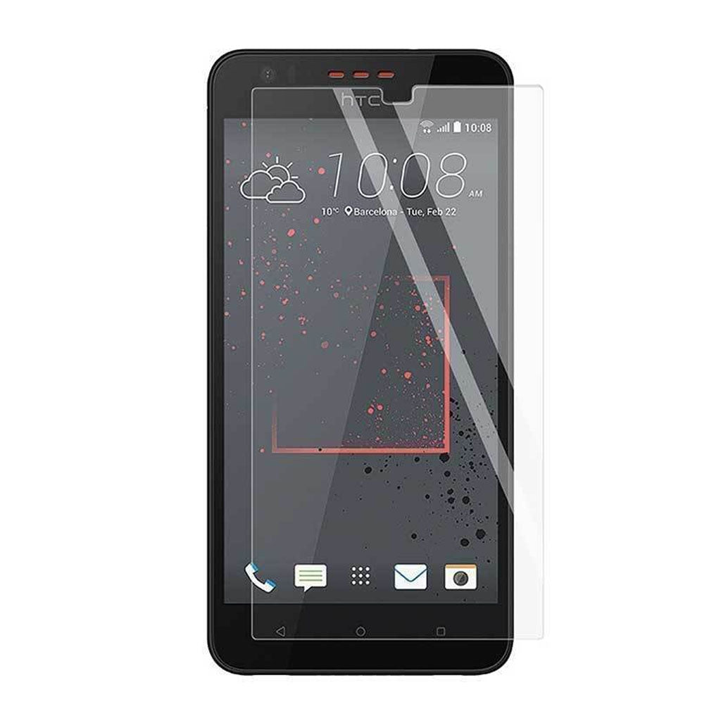 HTC Desire 630 Schermhoes van gehard glas