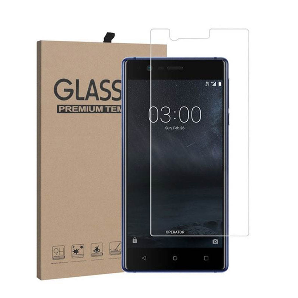 Nokia 3 Schermhoes van gehard glas