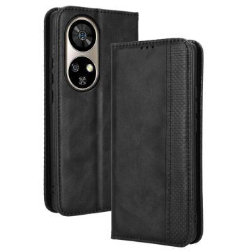 Bofink Vintage Ulefone Note 17 Pro leren beschermhoesje - Zwart