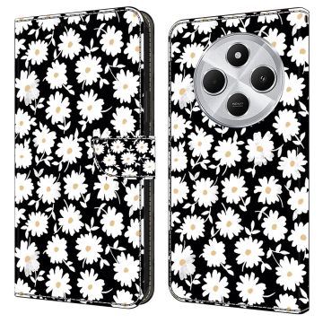 Wonderland Xiaomi Redmi 14C / Xiaomi Redmi 14R / Xiaomi Poco C75 flip hoesje - Bloemen