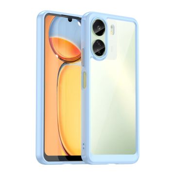 Xiaomi Redmi 13C / Xiaomi Poco C65 slimme acrylhoes - Blauw