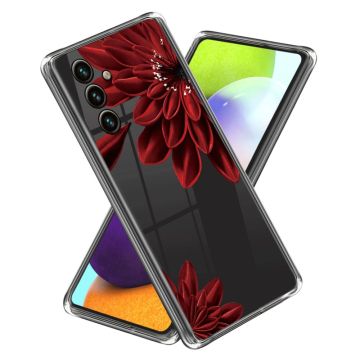 Deco Oppo A15 telefoonhoesje - Rode Bloem