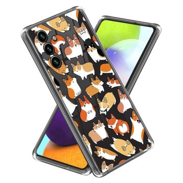 Deco Oppo A15 telefoonhoesje - Honden Sticker