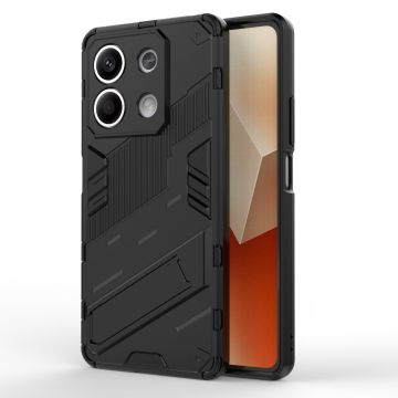 Schokbestendige hybride hoes met een moderne touch voor Xiaomi Redmi Note 13 - Zwart