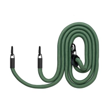 Universele Dual Ring Telefoon Draagriem - Legergroen