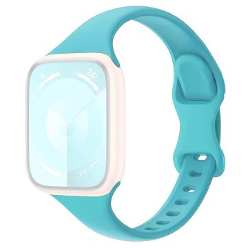 Apple Watch Series 49mm - 45mm - 44mm - 42mm Siliconen Horlogeband - Teal