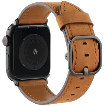 Watch Strap for Apple Watch Series 49mm - 45mm - 44mm - 42mm - Matte Dark Brown