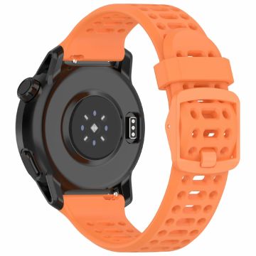 Coros Pace 3 / Apex 2 Pro / Apex Pro Siliconen Horlogeband Solid Color 22mm Horlogeband - Oranje