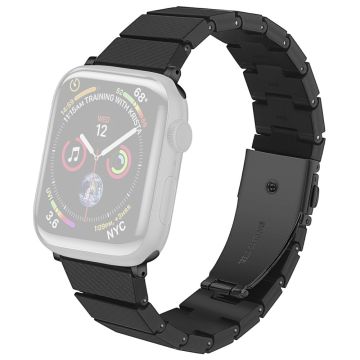 LEMONDA Watch Band Apple Watch Series 10 46mm Light Resin Strap Bracelet - Black