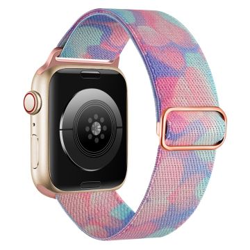 Gevlochten lusband voor Apple Watch - Waterdicht en comfortabel - Waterig Vloeistof