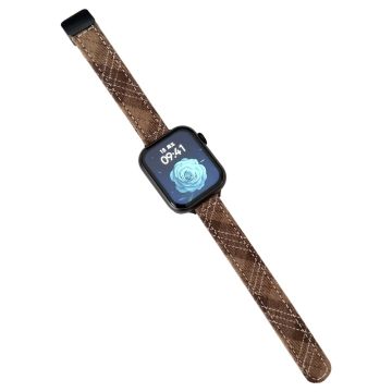 Apple Watch 49mm / 45mm / 44mm / 42mm Magnetisch Horlogebandje Vervanging - Tan