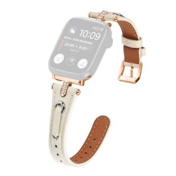 Apple Watch 49mm / 45mm / 44mm / 42mm Horlogebandje - Abrikoos