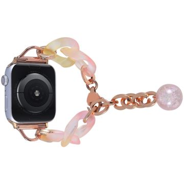 Apple Watch 49mm / 45mm / 44mm / 42mm Harsen Armbandje - Roze