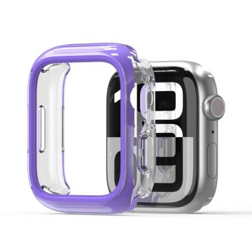 Apple Watch Series 8 45mm / Apple Watch Series 9 45mm / Apple Watch Series 7 45mm DUX DUCIS Camo Series Watch Case PC+TPU Watch Cover Protector - Paars