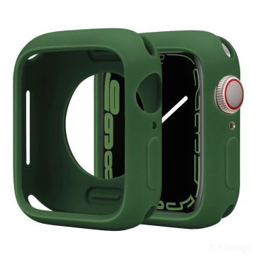 Silicone Protective Case Apple Watch Series 9 / 8 / 7 45mm Candy Color Shockproof Watch Cover - Clover