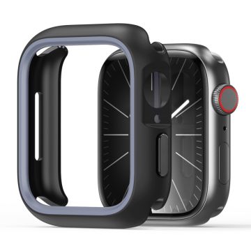 DUX DUCIS Bamo Series Apple Watch Series 9 8 7 45mm Anti-drop horlogehoesje - Zwart / Grijs