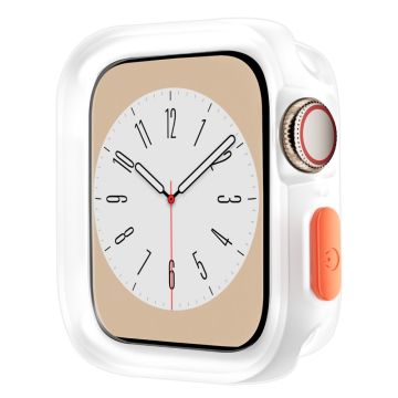 Apple Watch Series 9 / 8 / 7 45mm Flexible Watch Case drop-resistant Protective Watch Frame - Translucent