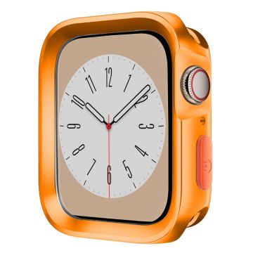 Apple Watch Series 9 / 8 / 7 45mm Flexible Watch Case drop-resistant Protective Watch Frame - Orange