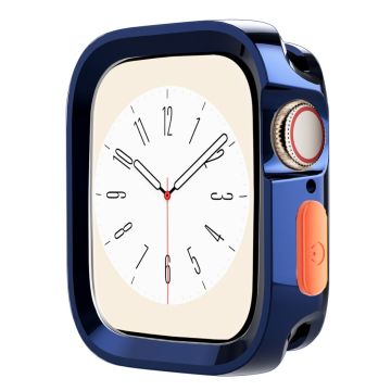 Apple Watch Series 9 / 8 / 7 45mm Flexible Watch Case drop-resistant Protective Watch Frame - Glossy Blue