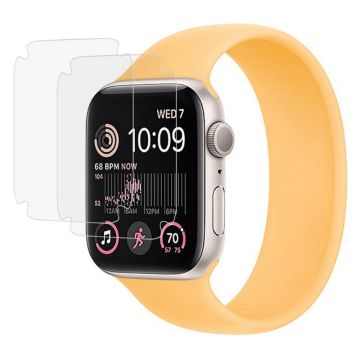 2-pak Apple Watch Series 9 / 8 / 7 45mm Watch Screenprotector Zacht Flexibel Full Cover Folie