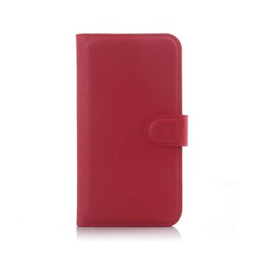 Litchi Huawei Y625 Leer Hoesje - Rood