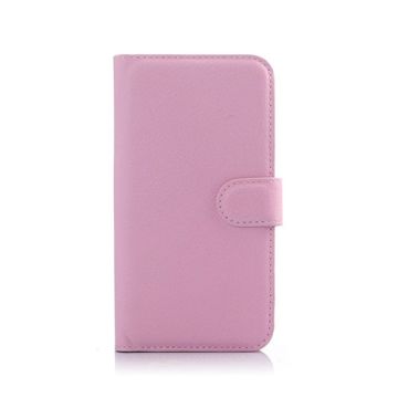 Litchi Huawei Y625 Leer Hoesje - Light Pink