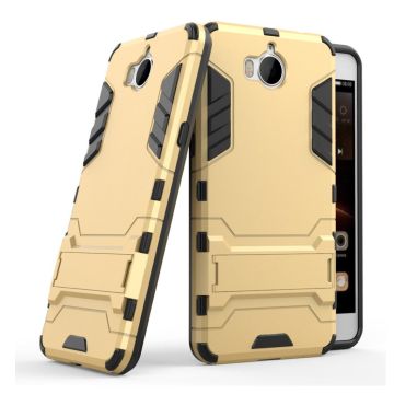 Huawei Y6 (2017) cool armor TPU Hoesje Gold