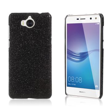 PU lederen gecoate anti-drop case met kaartsleuf voor Huawei Y6 2017