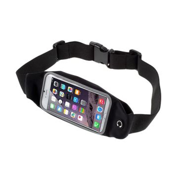 Waist Belt For 5.5 Inch Smartphones 165x85mm - Zwart