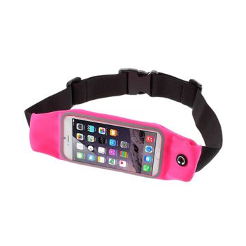 Taillegordel Voor 5,5 Inch Smartphones 165x85mm - Roze